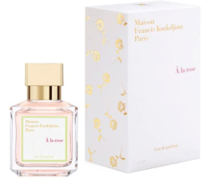 6. A La Rose (uplifting perfume) by Maison Francis Kurkdjian